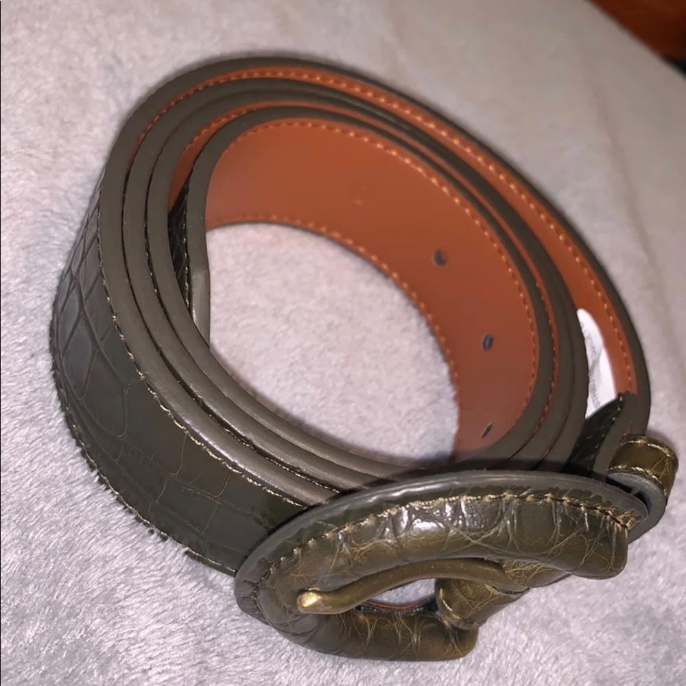 Faux leather belt brand new